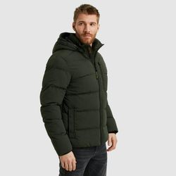 PME LEGEND Steppjacke "Short jacket BREWSTER Crunchy" mit Kapuze mit abnehm günstig online kaufen