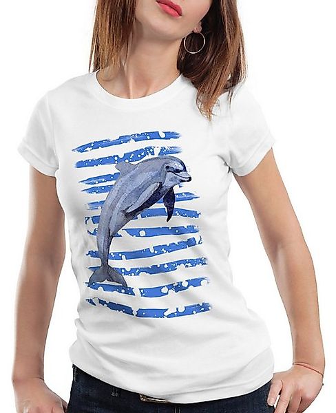 style3 T-Shirt Tümmler delfin urlaub strand günstig online kaufen