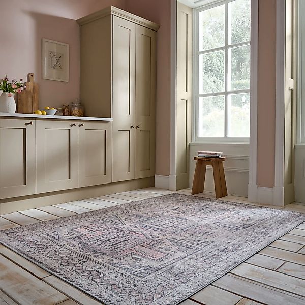 FLAIR RUGS Teppich »Otis«, rechteckig, 4 mm Höhe, Waschbarer Traditioneller günstig online kaufen