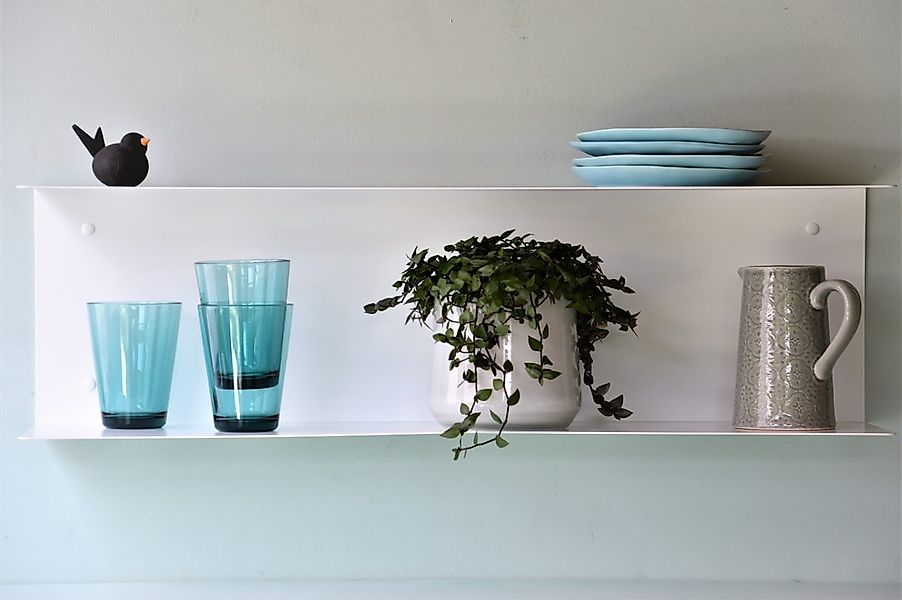 Regal Fleur Weiß 80cm günstig online kaufen