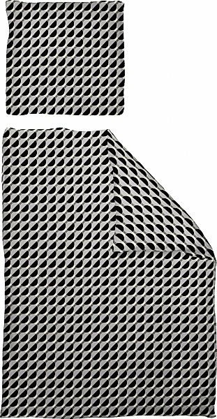 Adam Bettwäsche "Circles" 2 Stk. tlg. aus 100 % Bio-Baumwolle, 2 teilig - B günstig online kaufen