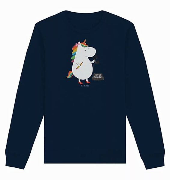 Mr. & Mrs. Panda Longpullover Größe XL Einhorn Sekretärin - French Navy - G günstig online kaufen