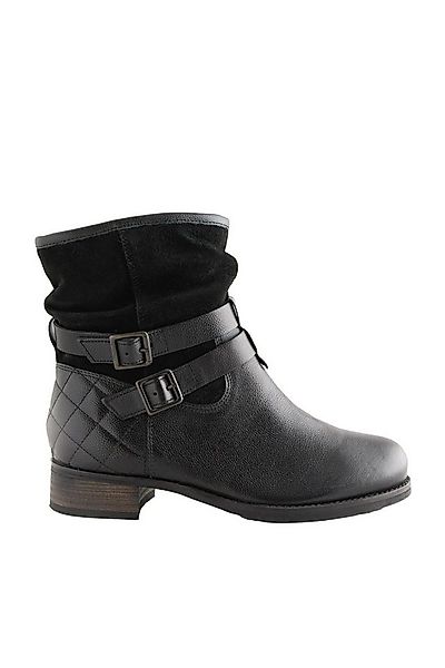 Next Forever Comfort® Knautschstiefelette - extrabreit Keilstiefel (1-tlg) günstig online kaufen