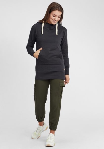 OXMO Kapuzensweatshirt OXJenny Lang geschnittenes Kapuzensweatshirt günstig online kaufen