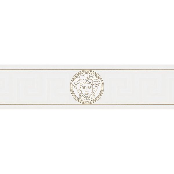 PROFHOME 935223-GU Exklusive Luxus Tapete Ornament glänzend Gold Weiß 0,65 günstig online kaufen