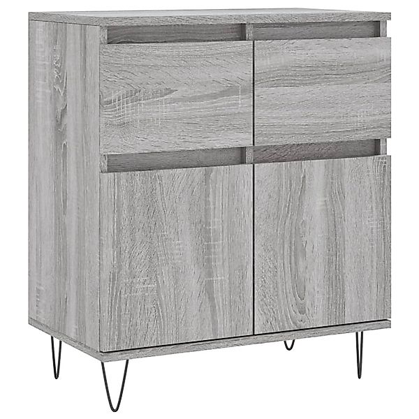 vidaXL Sideboard Grau Sonoma 60x35x70 cm Holzwerkstoff 831122 günstig online kaufen