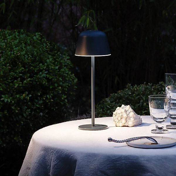 OSRAM LED-Akku-Tischlampe ENDURA STYLE grafit 30 cm IP44 CCT günstig online kaufen