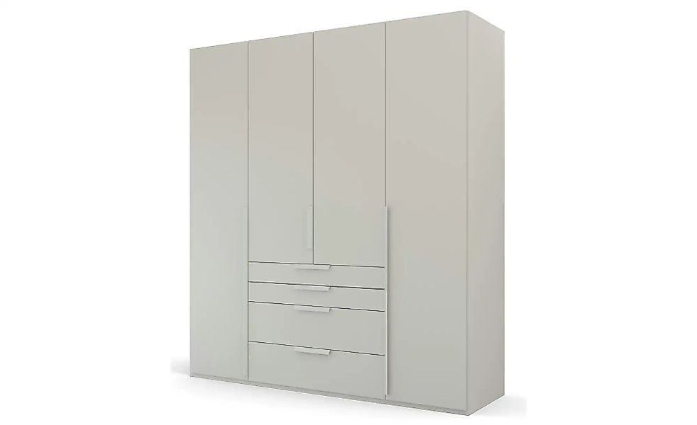 Drehtürenschrank  Port Talbot ¦ grau ¦ Maße (cm): B: 201 H: 223 Schränke > günstig online kaufen