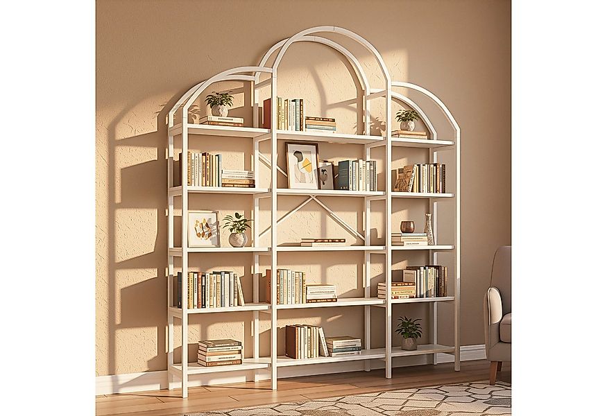 Flieks Bücherregal Hochschrank Bücherwand Büroregal, B170/T25/H190 cm 1-tlg günstig online kaufen
