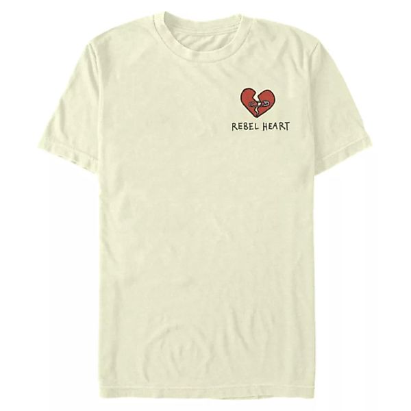 Disney Classics - Cruella - Logo Rebel Heart - Männer T-Shirt günstig online kaufen