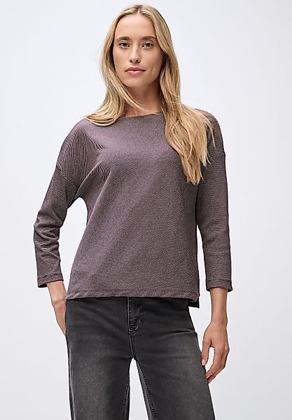 STREET ONE 3/4-Arm-Shirt aus Baumwolle mit günstig online kaufen