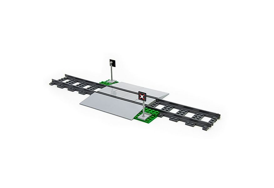 LEGO® LEGO Bahnübergang mit Schienen Spielbausteine günstig online kaufen