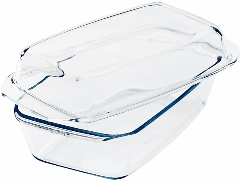 SIMAX Schüssel aus Glas mit Deckel, eckig, 2,8 Liter günstig online kaufen