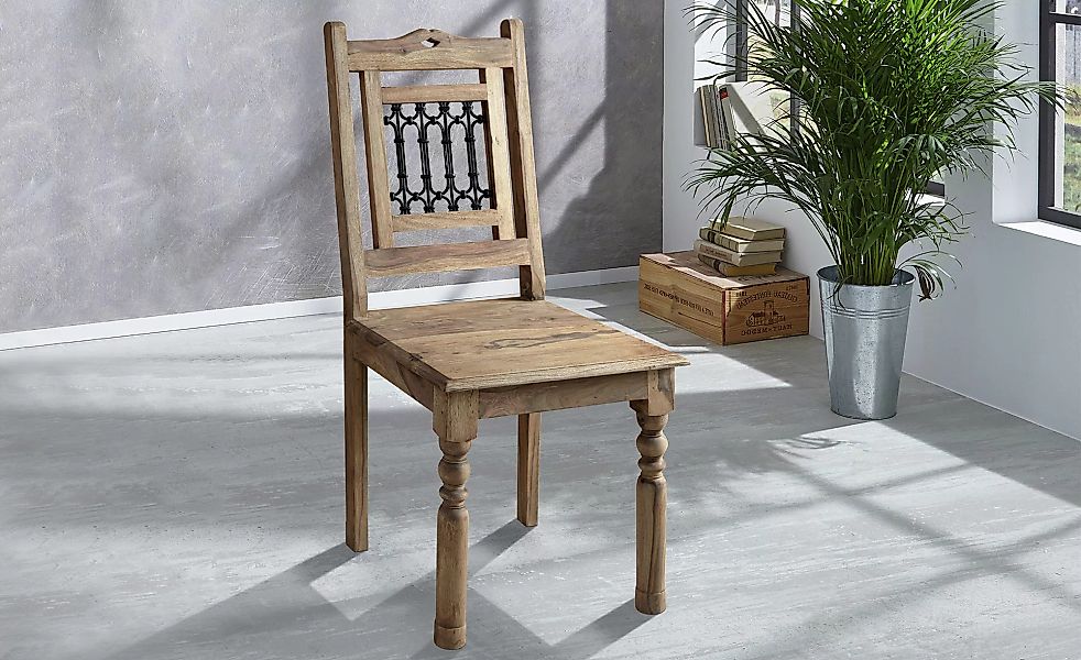 Stuhl  Bombay - holzfarben - 45 cm - 100 cm - 45 cm - Sconto günstig online kaufen