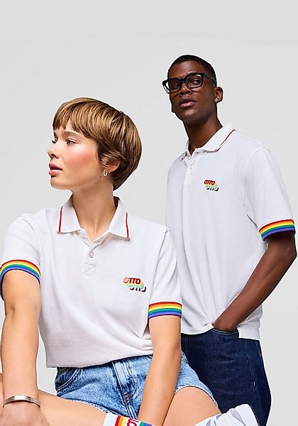 Capelli New York Poloshirt Otto-Diversity Shirt modisches Unisex Pride Polo günstig online kaufen