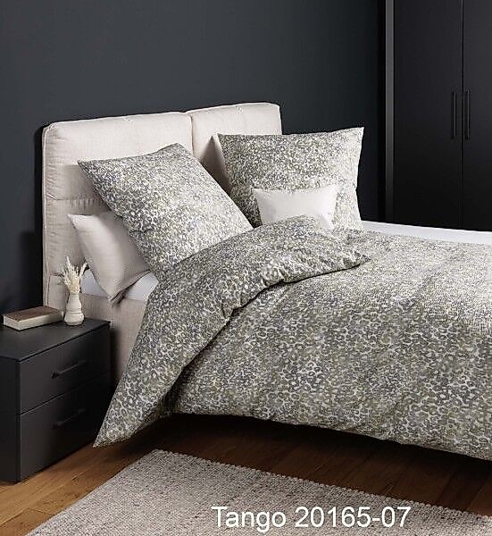 Janine Janine Mako-Soft-Seersucker Bettwäsche TANGO 20165 beige grau Größe: günstig online kaufen