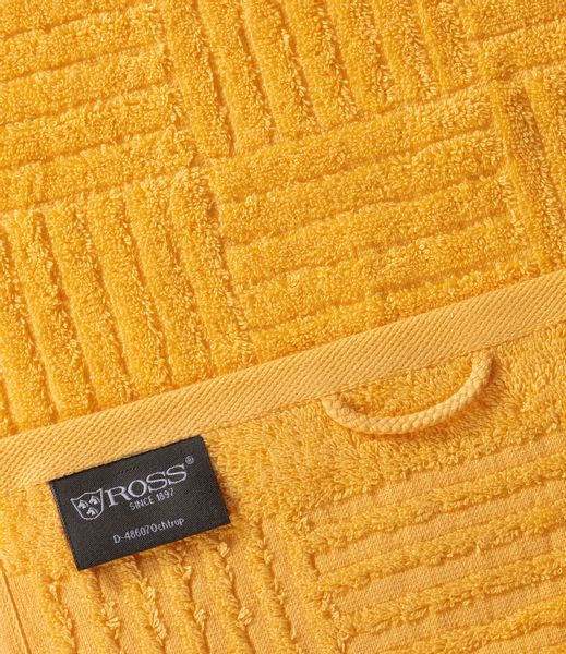 ROSS Duschtuch "CARRE" 100% Baumwolle, Rippenstruktur, große Farbauswahl günstig online kaufen