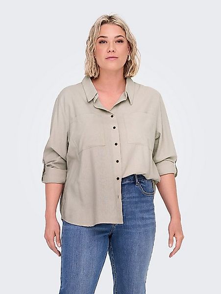 ONLY CARMAKOMA Langarmbluse CARYASMIN-CARO L/S LINEN günstig online kaufen