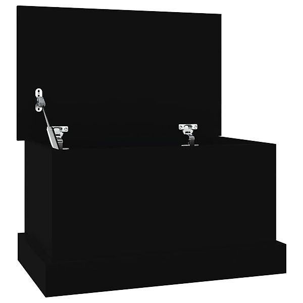 vidaXL Aufbewahrungsbox Truhe Schwarz 50x30x28 cm günstig online kaufen