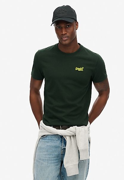 Superdry Rundhalsshirt "Organic Cotton Essential Logo T-Shirt" günstig online kaufen