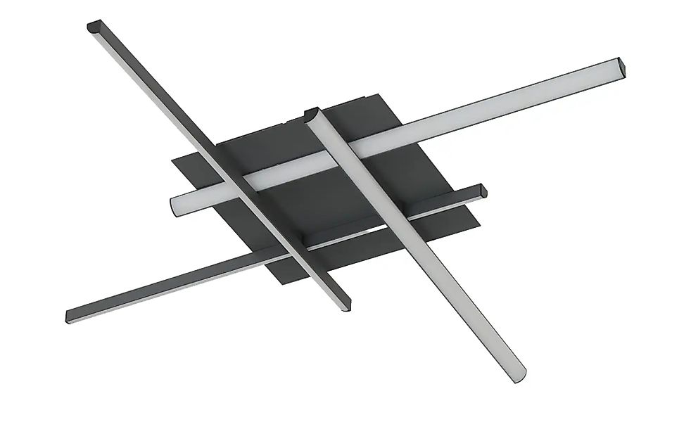 KHG Deckenleuchte   ¦ grau ¦ Maße (cm): B: 71 H: 7 T: 71.0 Lampen & Leuchte günstig online kaufen