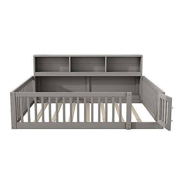 Gotagee Holzbett Daybett 140x200cm Tagesbett Bettseite mit Staufach Kinderb günstig online kaufen