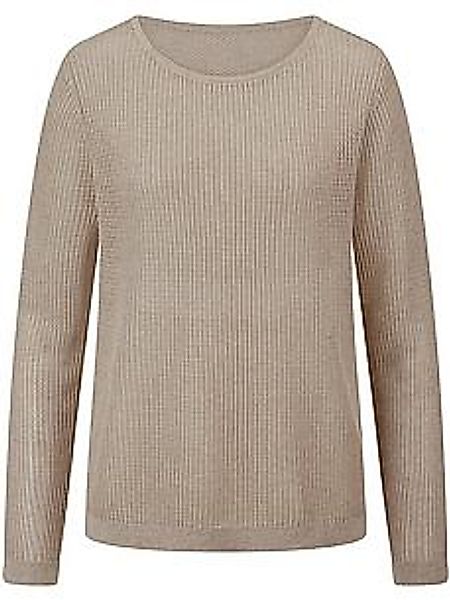 Pullover U-Boot-Ausschnitt Fadenmeister Berlin beige günstig online kaufen