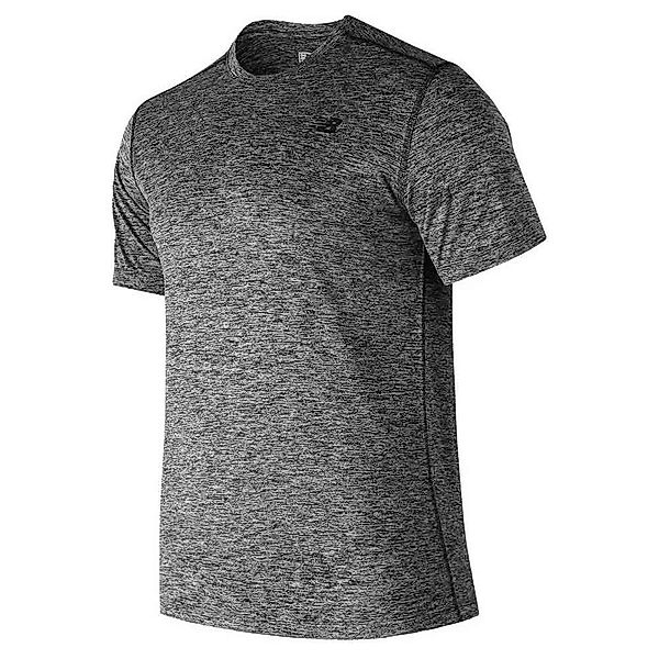 New Balance Core Heathered Kurzärmeliges T-shirt M Black günstig online kaufen