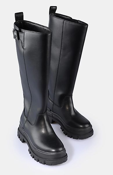 Buffalo Plateaustiefel "ASPHA RIDING BOOT HI", Langschaftstiefel, Reitstief günstig online kaufen