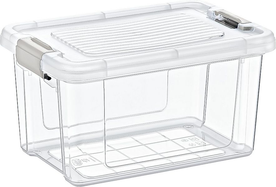 Koopman Aufbewahrungsbox Stapelbox Kunststoff 18x12 cm Deckel 10 / 20 er Se günstig online kaufen