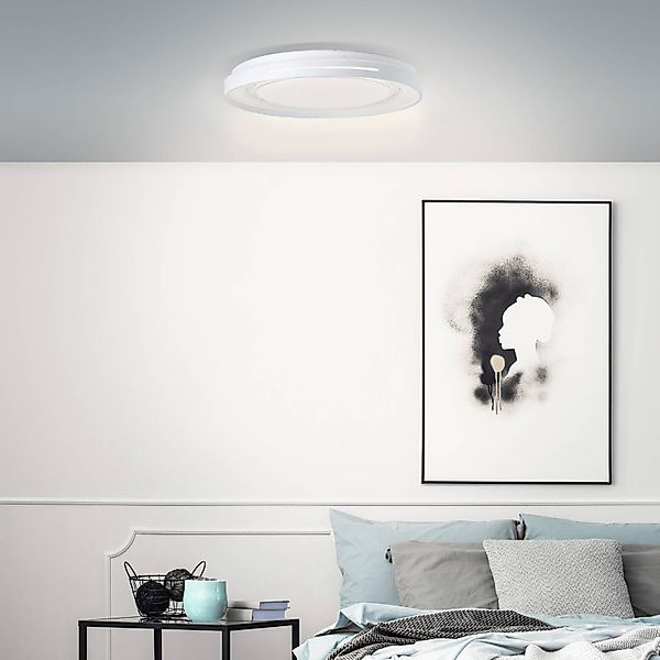 Brilliant Deckenleuchte »Barty«, 1 flammig, dimmbar- Ø 48cm - mit Fernbedie günstig online kaufen