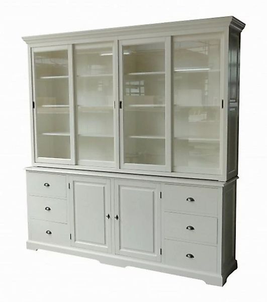 Casa Padrino Buffet Großer Shabby Chic Landhaus Stil Schrank mit 4 Türen un günstig online kaufen