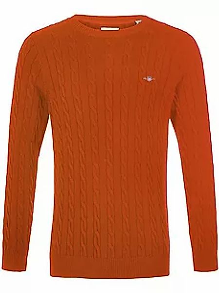Rundhals-Pullover GANT orange günstig online kaufen