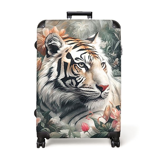 NoBoringSuitcases.com© Hartschalen-Trolley Tiger - Wildtiere - günstig online kaufen
