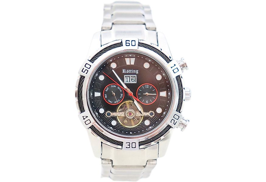 Rötting Design Automatikuhr Rötting Design Herrenuhr Automatikuhr Datum Woc günstig online kaufen