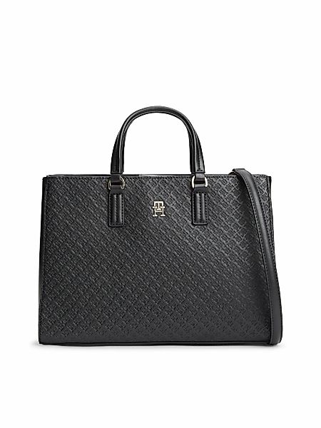 Tommy Hilfiger Henkeltasche "TH DAILY SATCHEL MONO" Damen Tragetasche, Hand günstig online kaufen