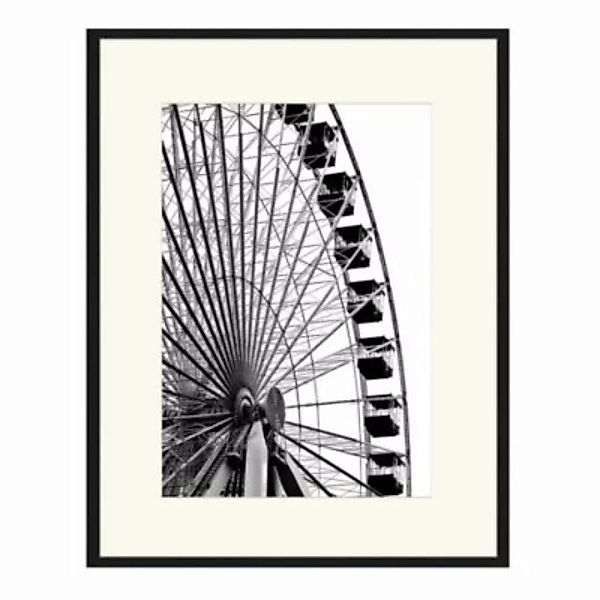 Any Image Wandbild Riesenrad schwarz Gr. 50 x 60 günstig online kaufen