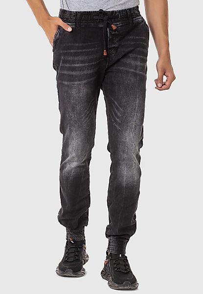 Cipo & Baxx 5-Pocket-Jeans "Hose" im Used-Look günstig online kaufen