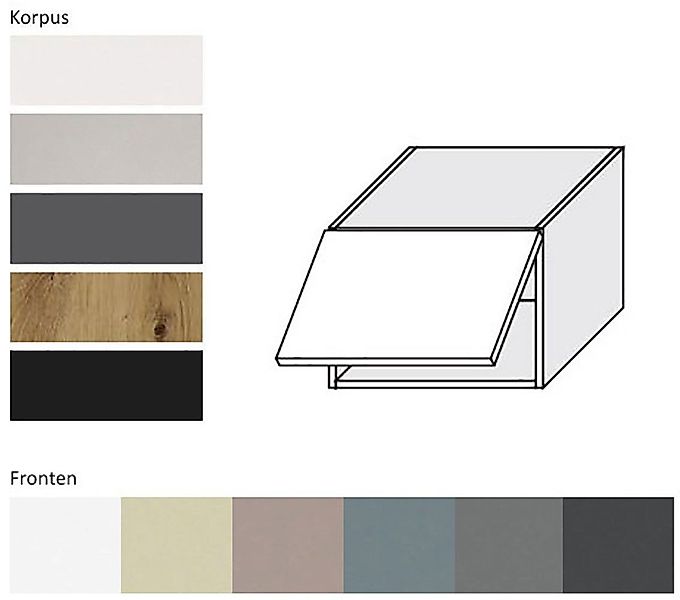 Feldmann-Wohnen Klapphängeschrank Kvantum (1-türig, 1 Fach, günstig online kaufen