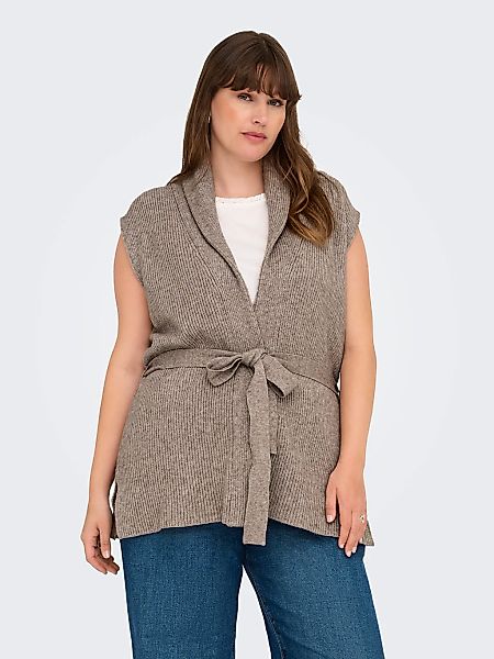 ONLY CARMAKOMA Strickweste "CARKATIA SL RIB WRAP VEST KNT" günstig online kaufen