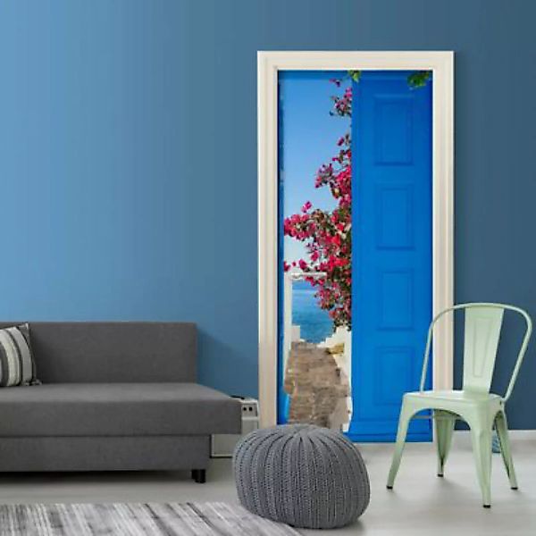 artgeist Türtapete Door into Summer mehrfarbig Gr. 90 x 210 günstig online kaufen