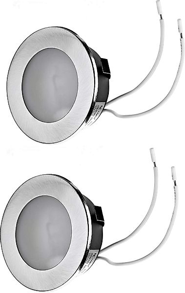 feinlux LED Einbaustrahler 2x Set Flache günstig online kaufen