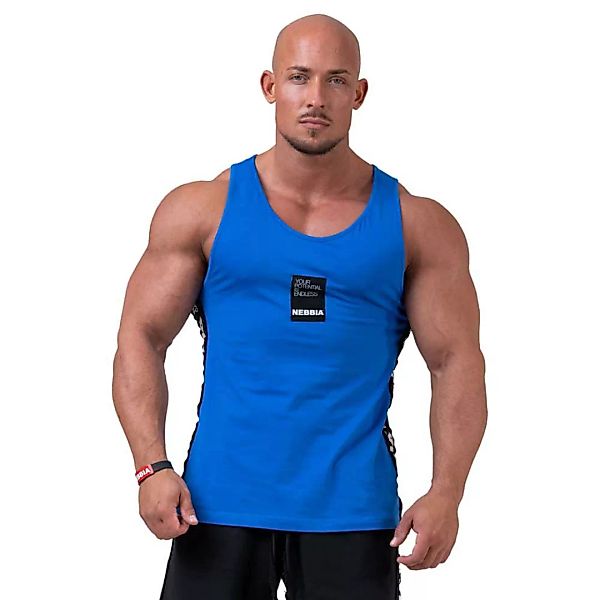 Nebbia Your Potential Is Endless Ärmelloses T-shirt 2XL Blue günstig online kaufen