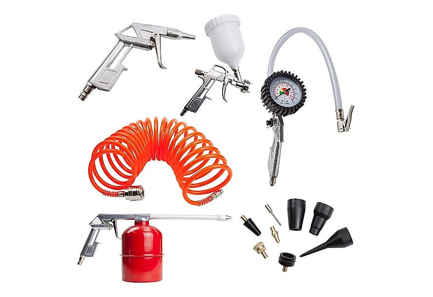 DEMA Druckluftgeräte-Set Druckluft Werkzeugset 13tlg günstig online kaufen