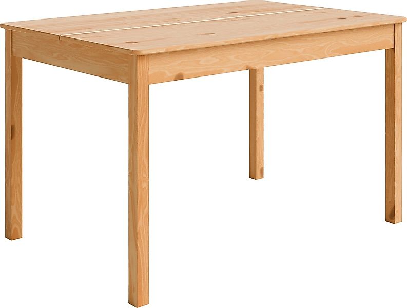 Home affaire Esstisch "Malmö", Holztisch aus Kiefer Massivholz naturfarbig, günstig online kaufen
