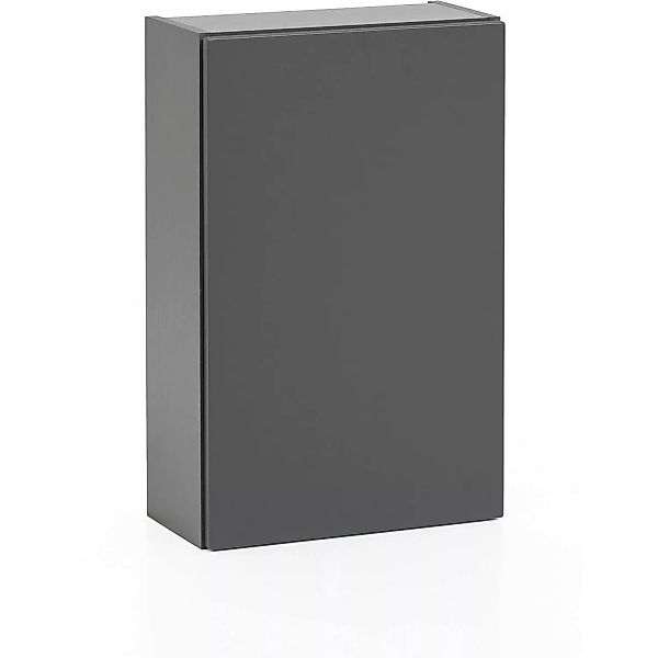 Held Möbel Hängeschrank Trient 40 cm matt Grau-Wotaneiche günstig online kaufen
