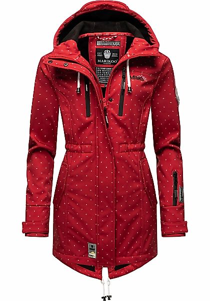 Marikoo Funktionsmantel "Zimtzicke" Softshell Parka mit Kapuze günstig online kaufen