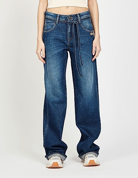 GANG Loose-fit-Jeans "94CLAIRE", mit Bindegürtel und Naht am Oberschenkel, günstig online kaufen