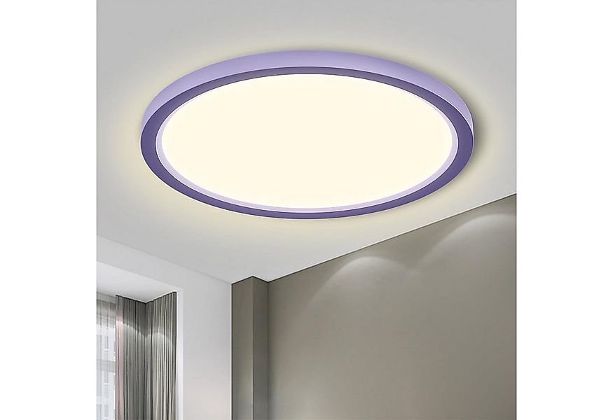 LQWELL LED Deckenleuchte LED-CEIL-RUND, LED fest integriert, neutralweiß, L günstig online kaufen
