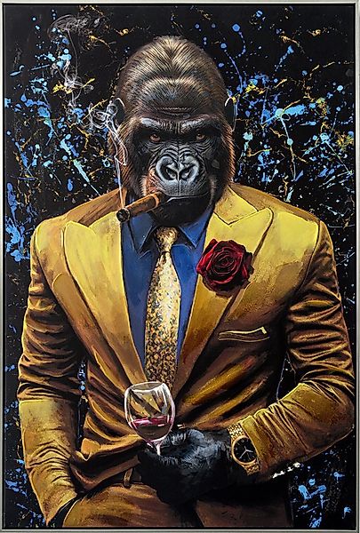 ArtUniverse Gemälde Gorilla Gentleman 82,5x122,5 cm, Gorilla Gentleman günstig online kaufen